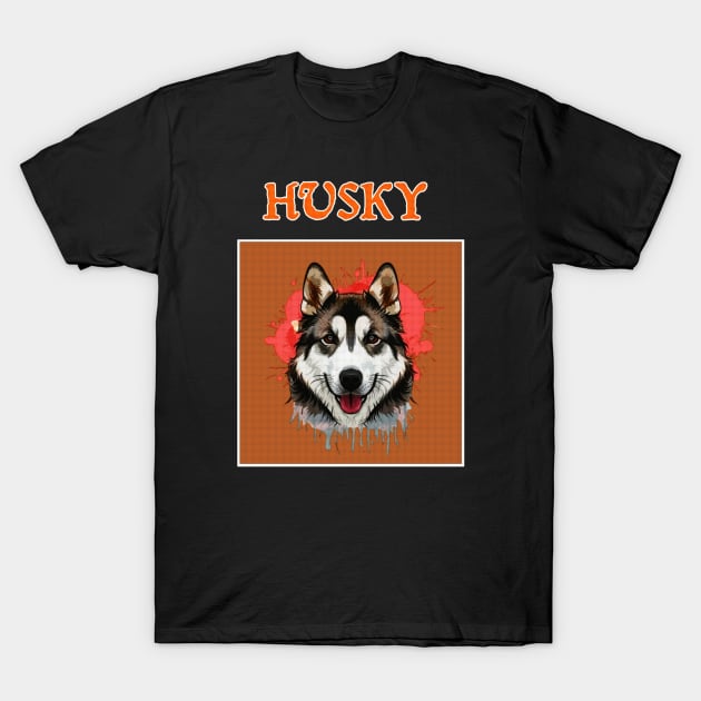 Husky T-Shirt by TshirtMA